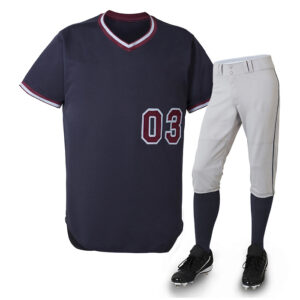 Navy Blue Baseball Uniform