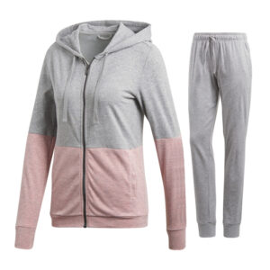 Grey with Pink Tracksuit