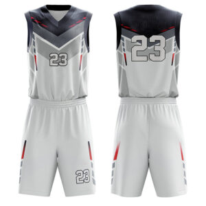 Grey Basketball Uniform