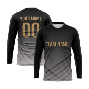 Black with Gold Shooting Shirt