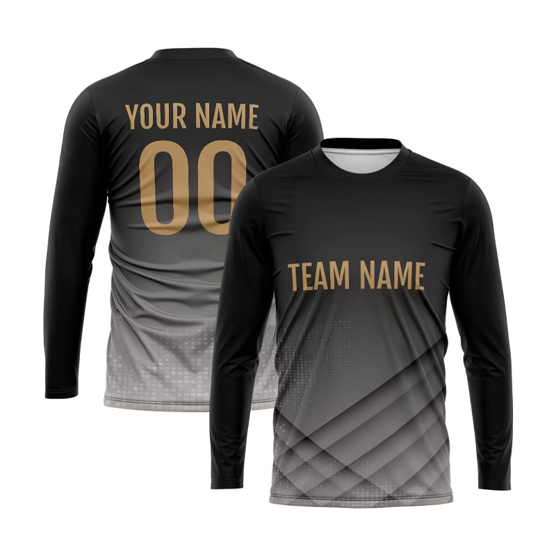 Black with Gold Shooting Shirt