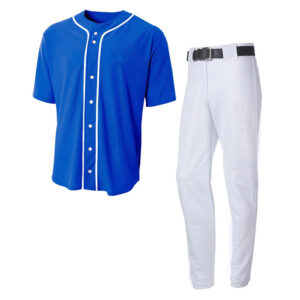 Royal Blue Baseball Uniform