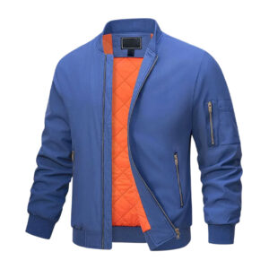 Blue Bomber Jacket