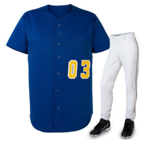 Blue Baseball Uniform