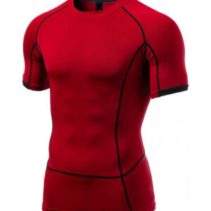 Red Rash Guard