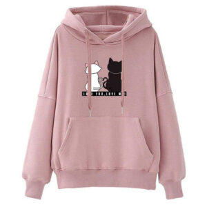 Dull Pink Hoodie