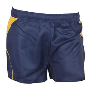 Blue with Yellow Short