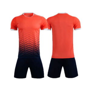 Tomato Orange Football Uniform