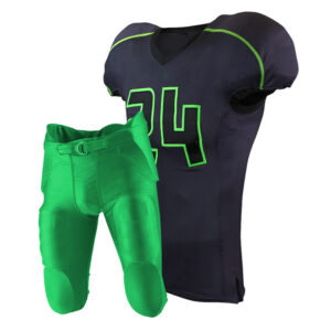 Blue and Green Padded