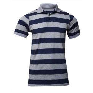 Grey with Blue T-shirt