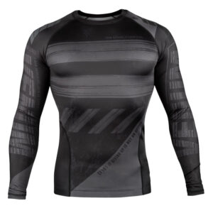 Black with Grey Compression Shirt