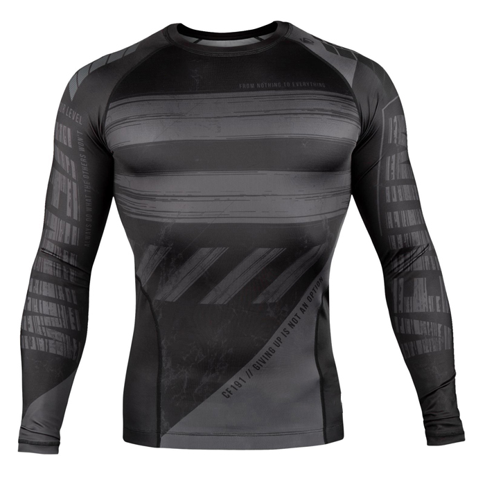 Black with Grey Compression Shirt