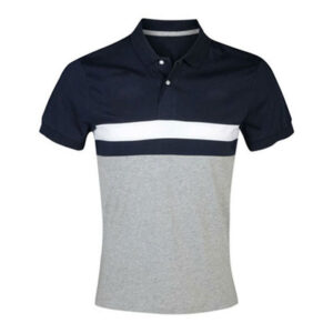 Black with White Polo Shirt