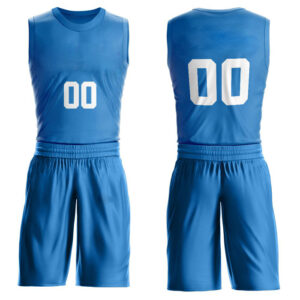 Royal Blue Basketball Uniform