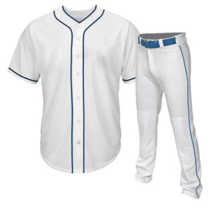 White Baseball Uniform